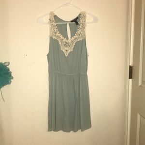Teal dress